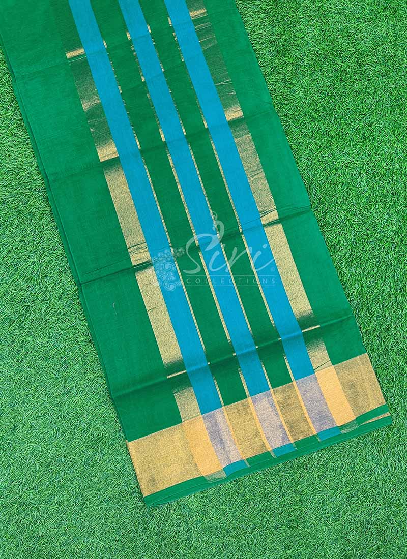 Traditional Pure Cotton Saree - Image 3